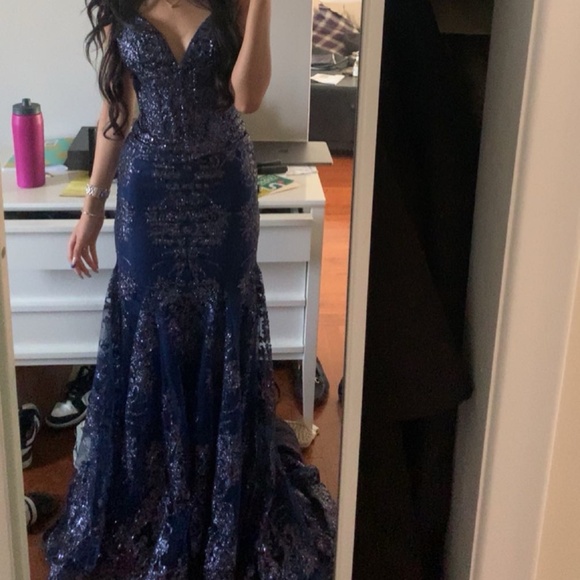 Candy Prom Sequin Formal Dress - Picture 11 of 13